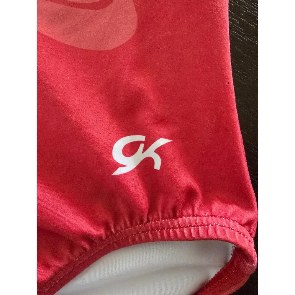 GK Elite FGTC‎ Florida Gymnastics Training Center Leotard Pink Child Large CL